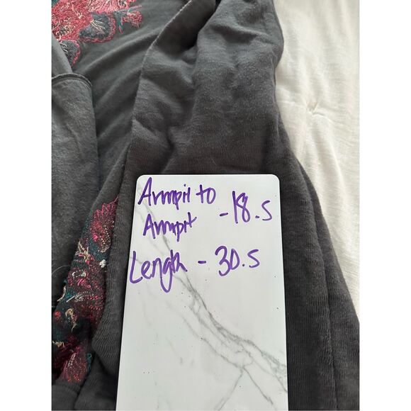 J. Jill Open Cardigan Embroidered Size XS Petite - Picture 7 of 7